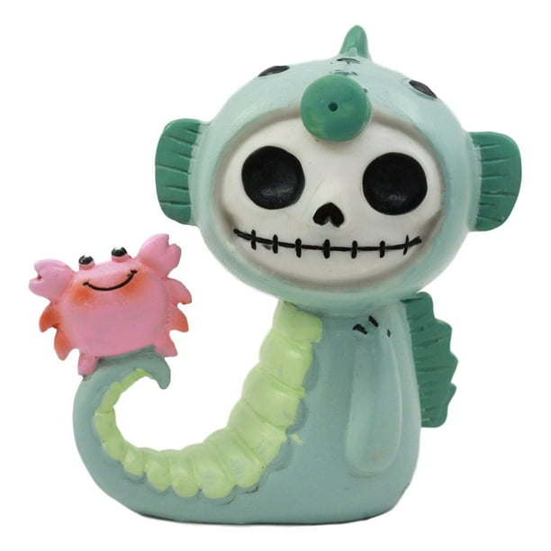 SUMMIT COLLECTION Furrybones Squeed Signature Skeleton in Squid Costume with Tiny Jelly Fish SUMMIT COLLECTION Furrybones Squeed Signature Skeleton in Squid Costume with Tiny Jelly Fish